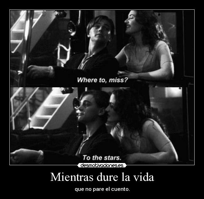 carteles vida nonada titanic naneninonu turublu rose jack cabia tabla desmotivaciones