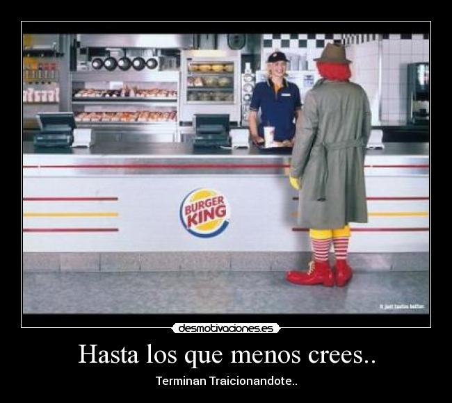 carteles traicion desmotivaciones