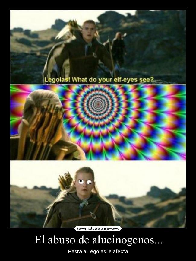 El abuso de alucinogenos... - 