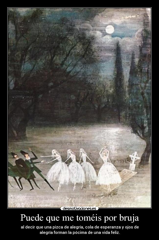Puede que me toméis por bruja - 