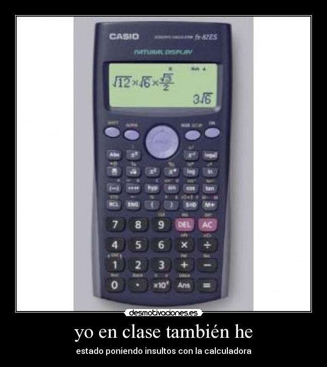 carteles casio desmotivaciones