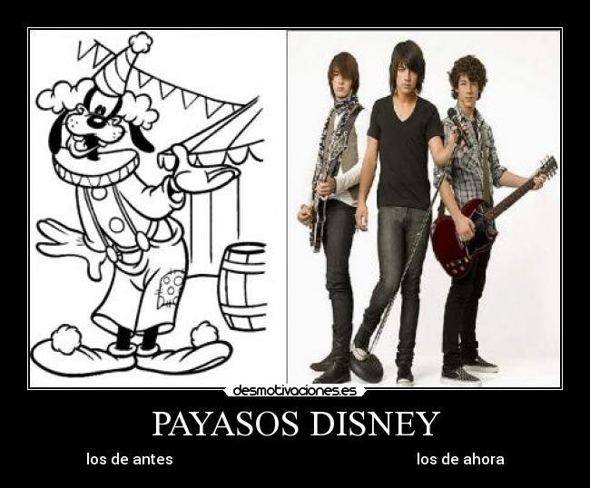 PAYASOS DISNEY -