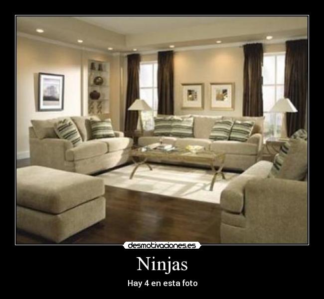 Ninjas - Hay 4 en esta foto