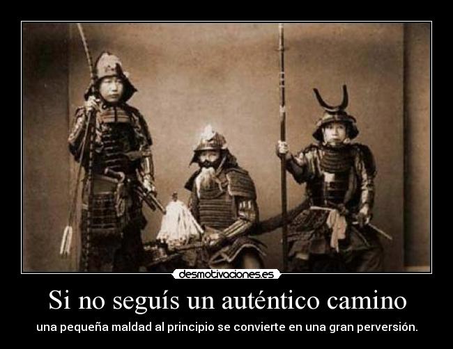 carteles samuraiii desmotivaciones