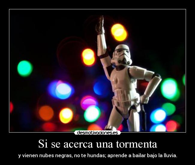 Si se acerca una tormenta -