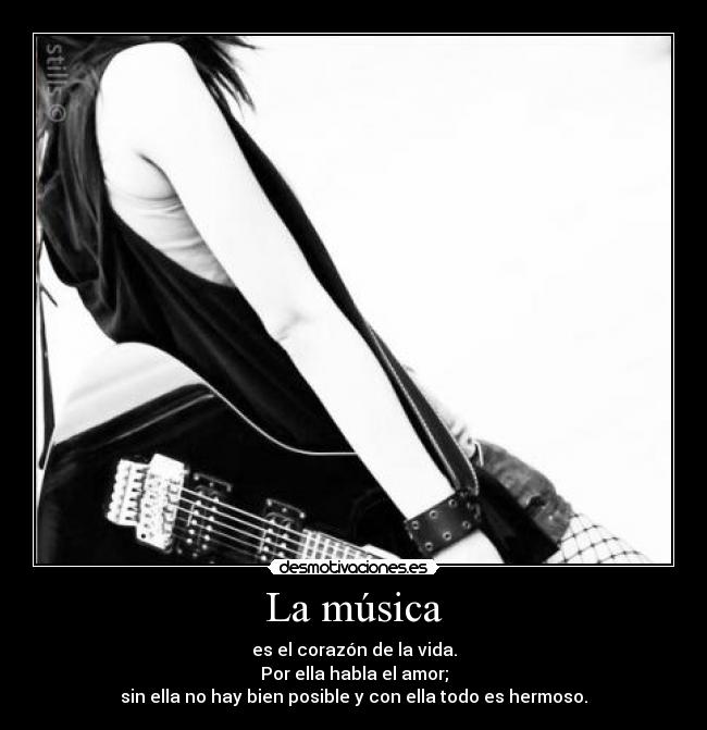 La música -