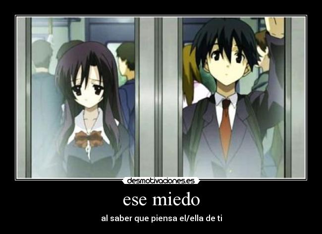 ese miedo - 