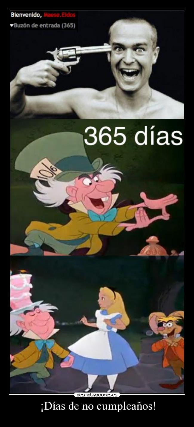¡Días de no cumpleaños! - 
