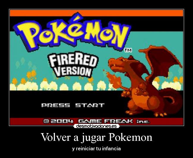 Volver a jugar Pokemon -