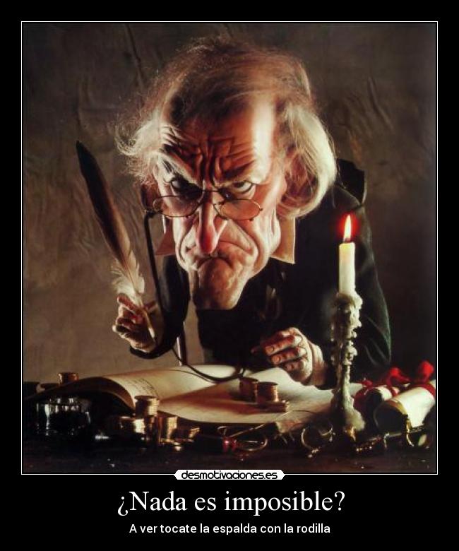¿Nada es imposible? - 