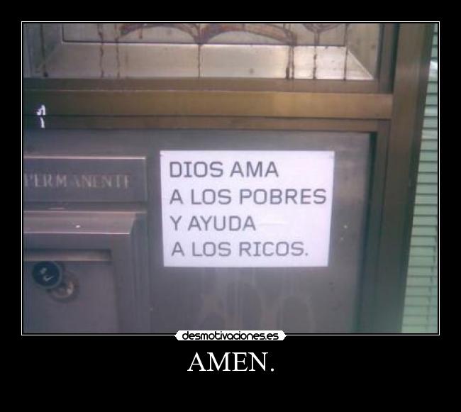 AMEN. -