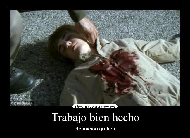 Trabajo bien hecho - definicion grafica