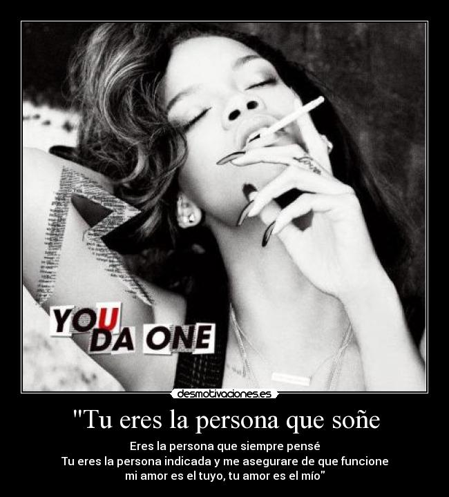 carteles rihanna you one desmotivaciones