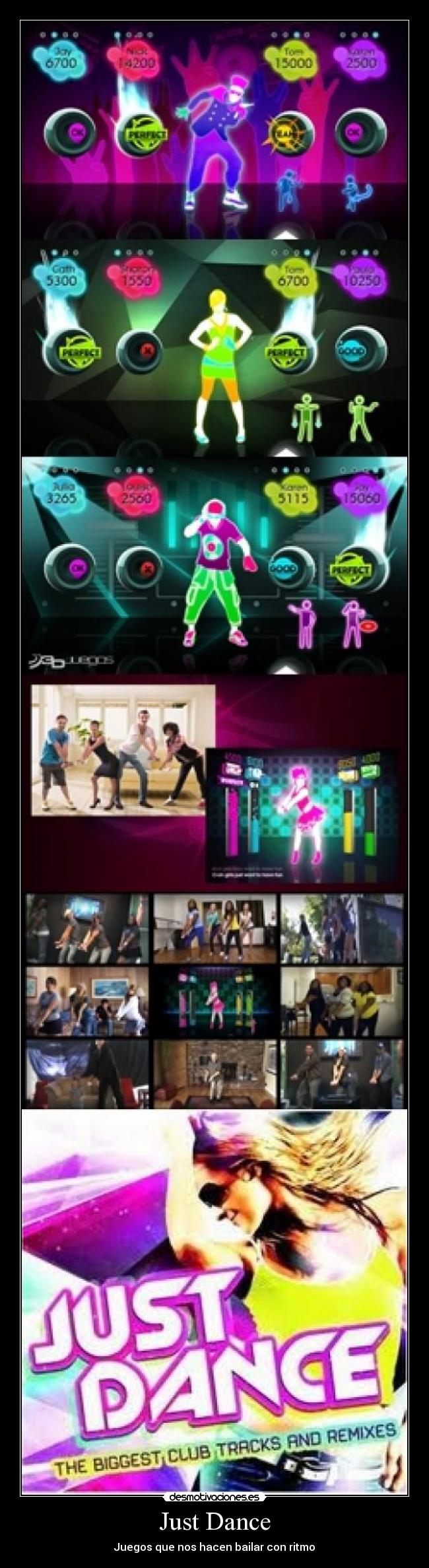 Just Dance - Juegos que nos hacen bailar con ritmo