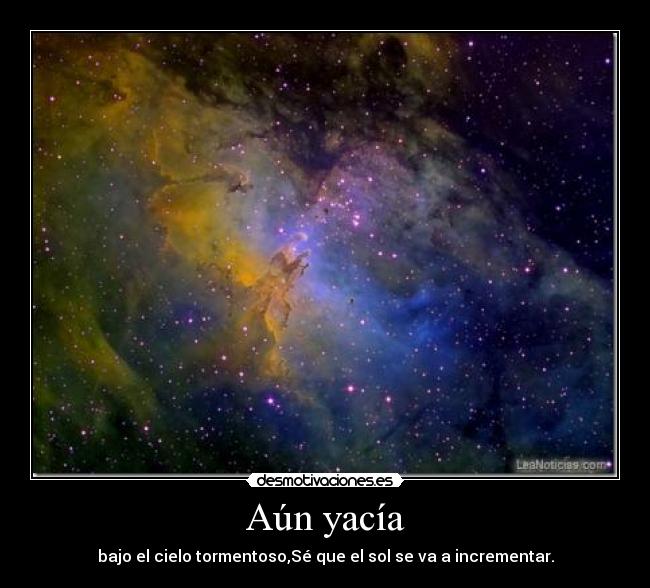 Aún yacía - 