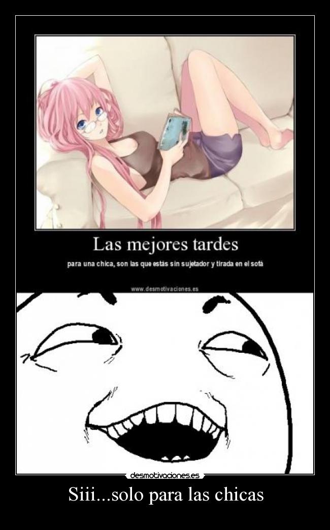 Siii...solo para las chicas - 