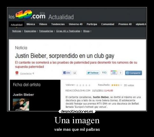 Una imagen - vale mas que mil palbras