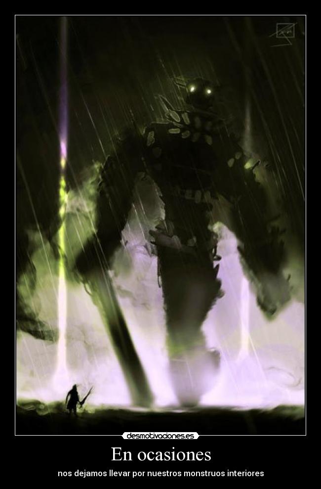 carteles monstruos desmotivaciones