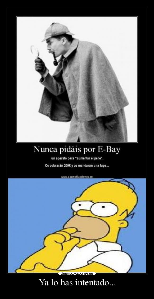 Ya lo has intentado... - 