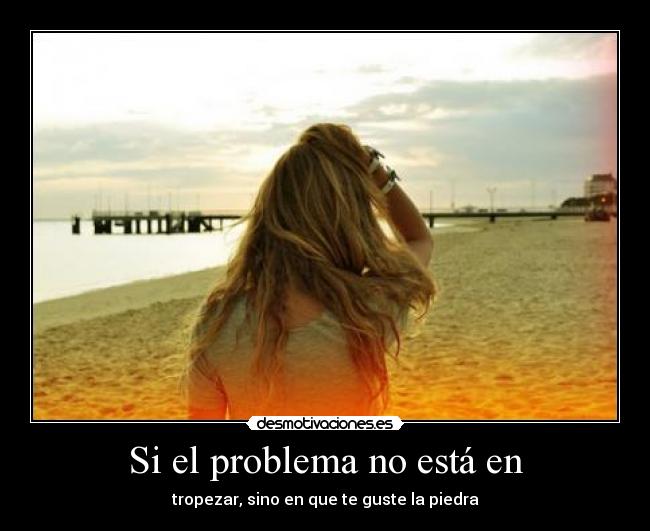 Si el problema no está en -