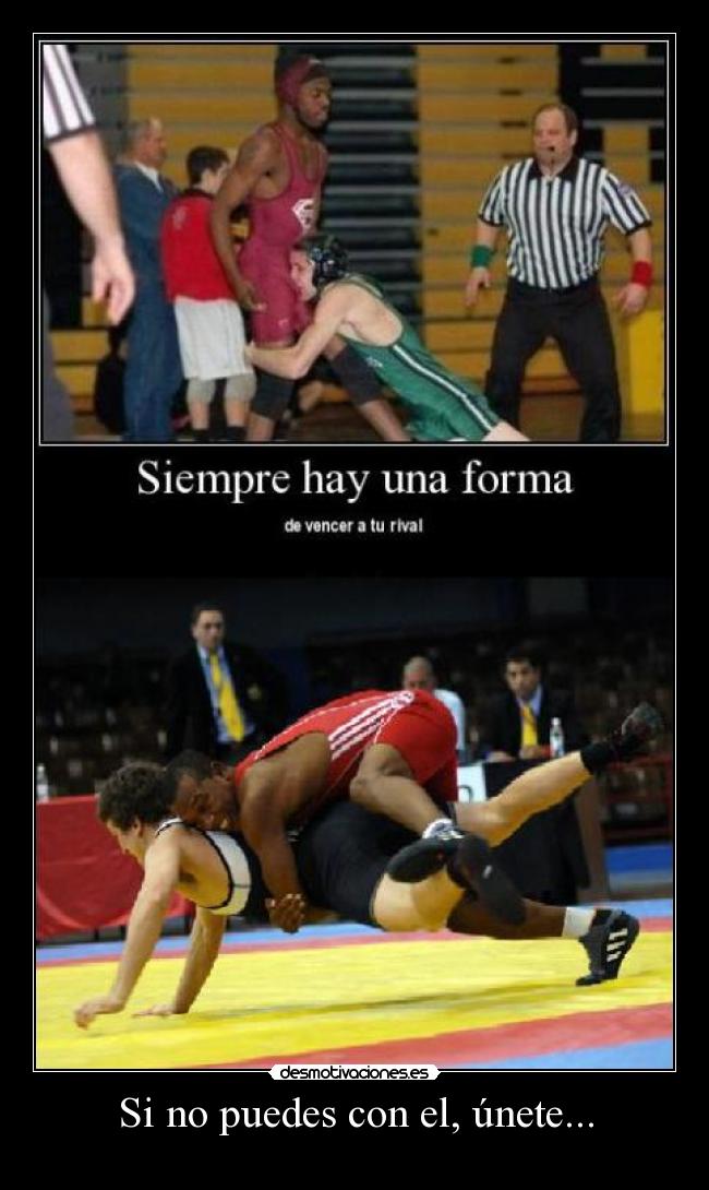 Si no puedes con el, únete... -