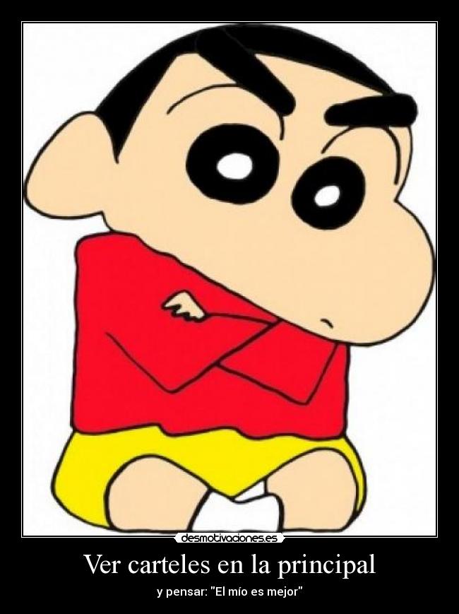 Ver carteles en la principal -