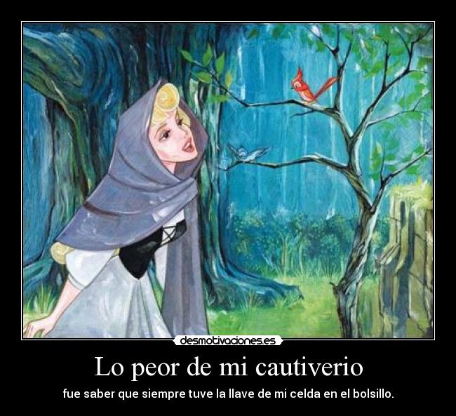 Lo peor de mi cautiverio -