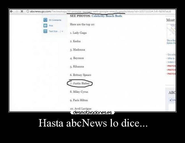 Hasta abcNews lo dice... -