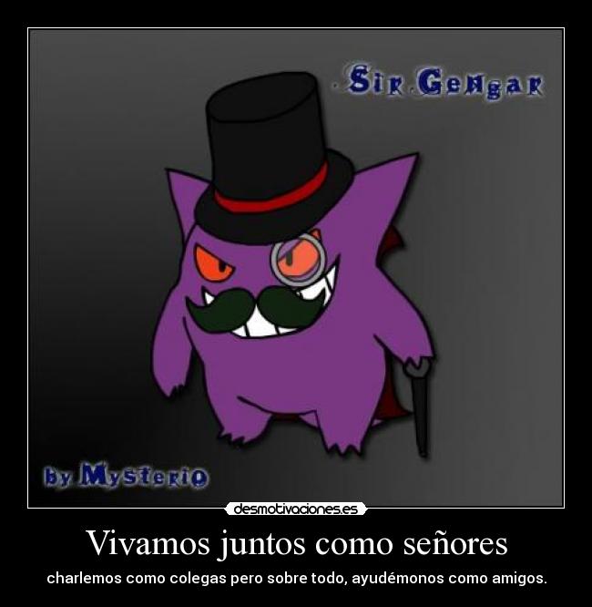 Vivamos juntos como señores -