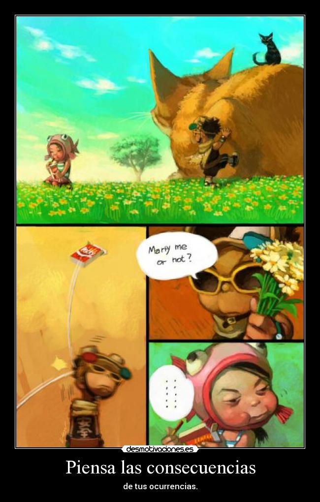 Piensa las consecuencias - 