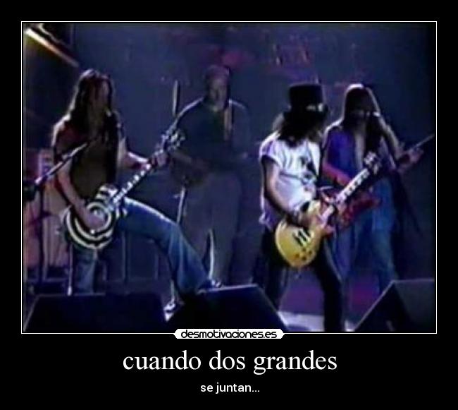 cuando dos grandes -