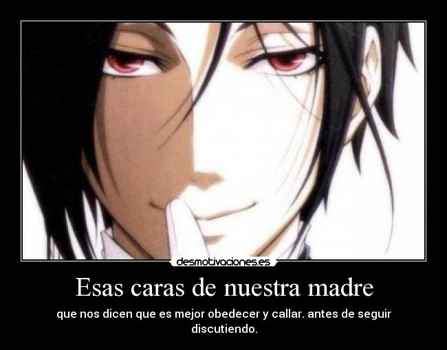 Esas caras de nuestra madre -