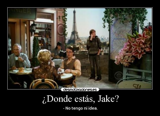 carteles two and half men paris jake desmotivaciones