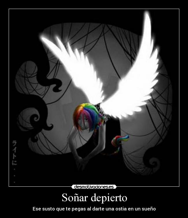 Soñar depierto - Ese susto que te pegas al darte una ostia en un sueño