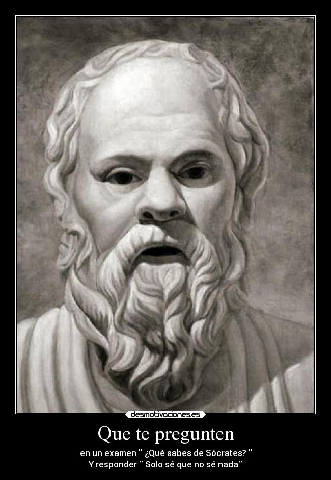 carteles socrates the best desmotivaciones