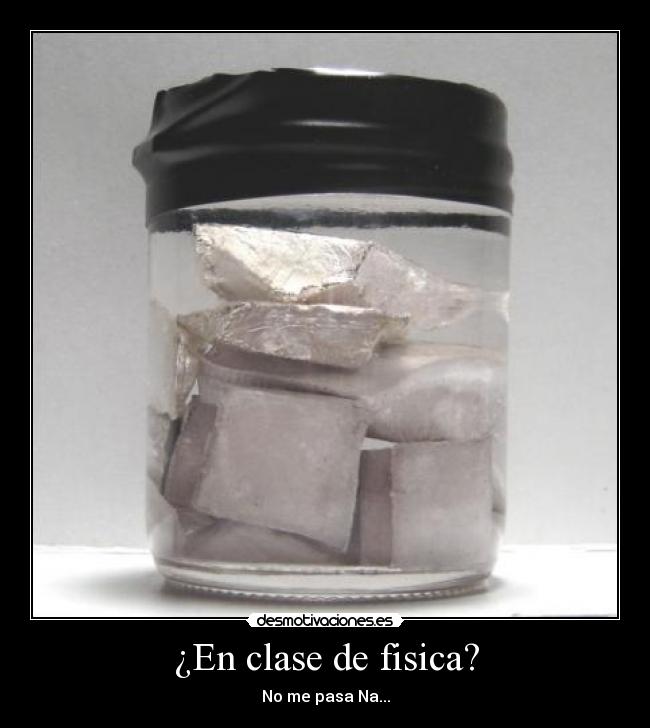 ¿En clase de fisica? - 