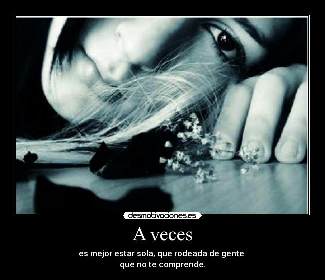 A veces -
