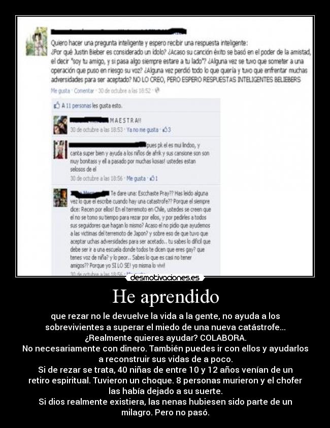 carteles aprendido desmotivaciones