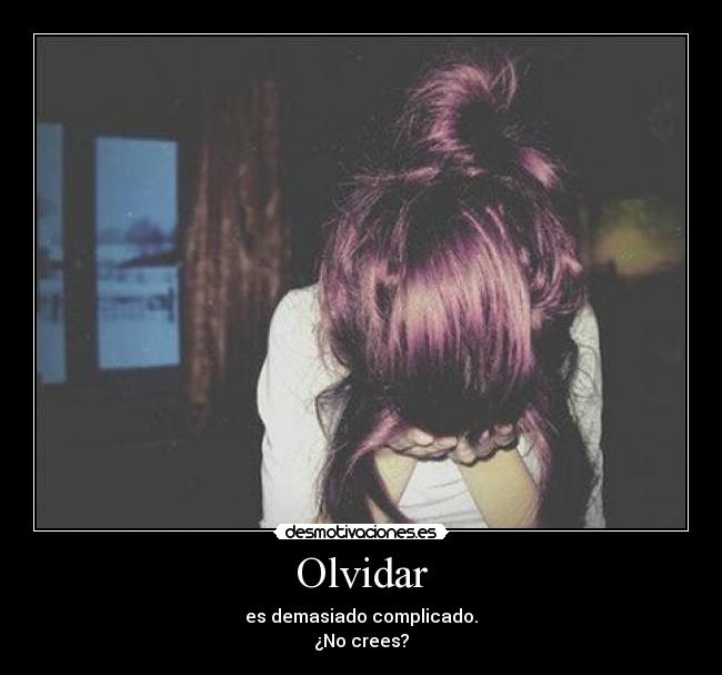 Olvidar -