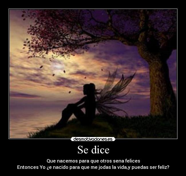 Se dice -