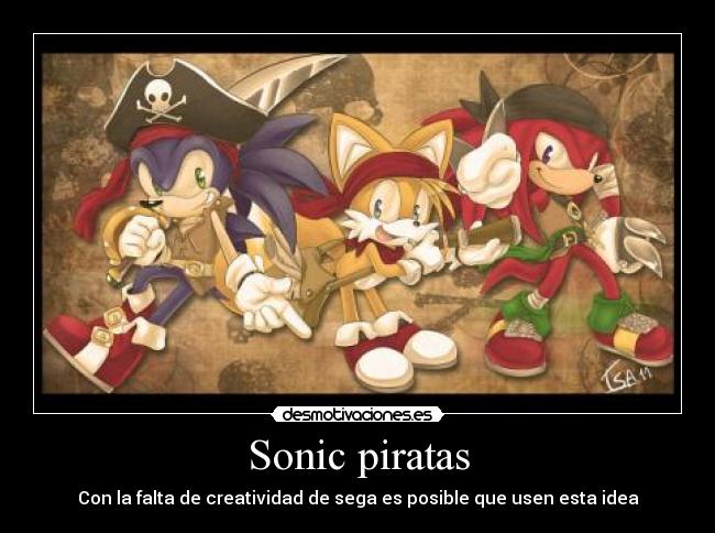 Sonic piratas -