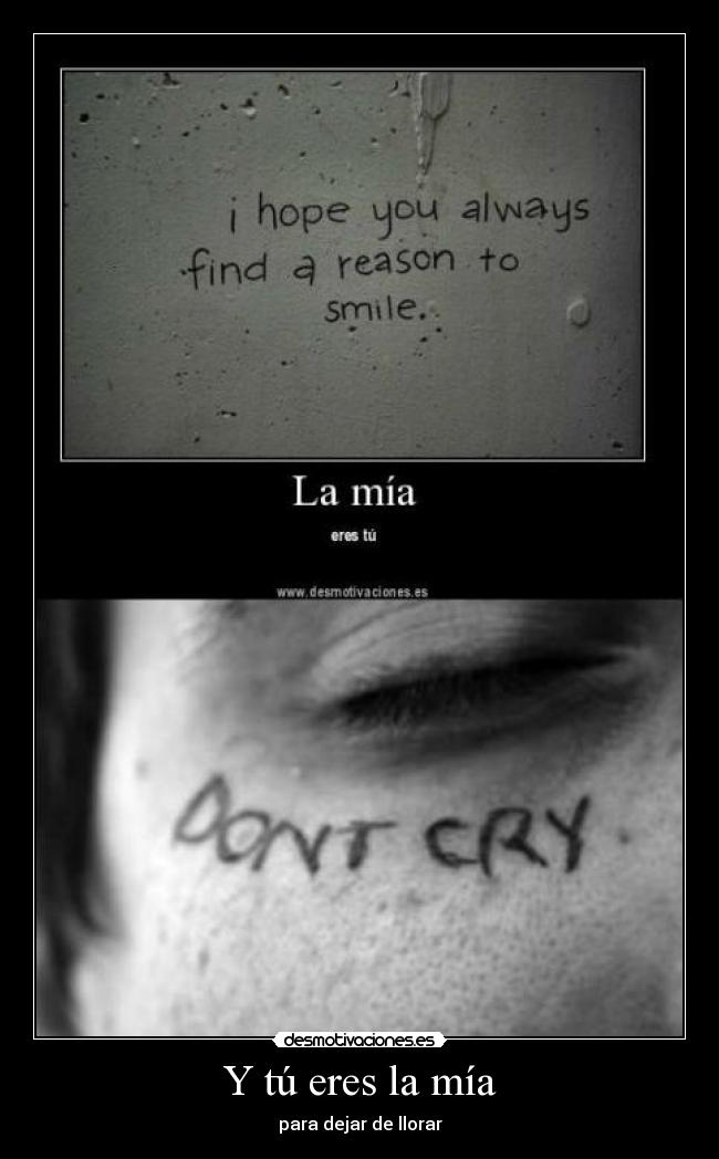 Y tú eres la mía - 