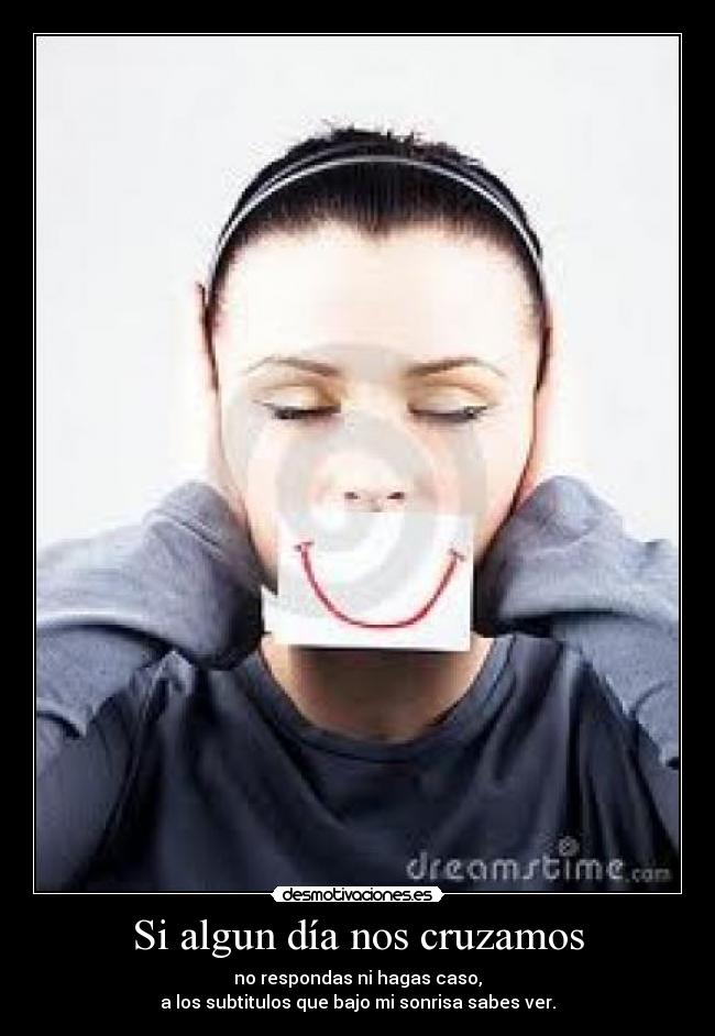 Si algun día nos cruzamos -