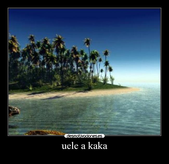 uele a kaka -