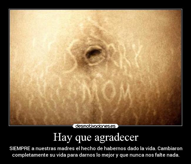 Hay que agradecer - 