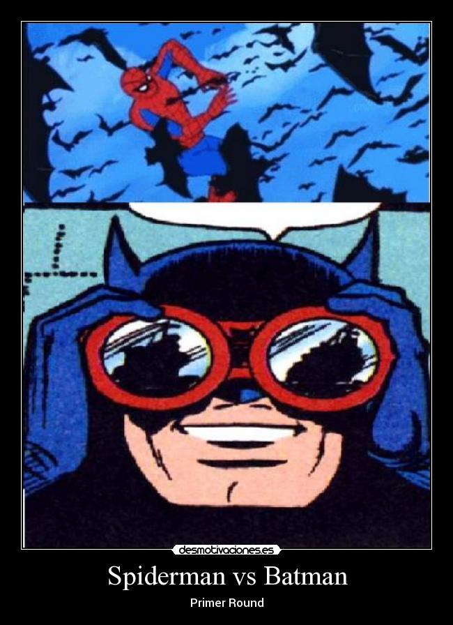 Spiderman vs Batman - Primer Round