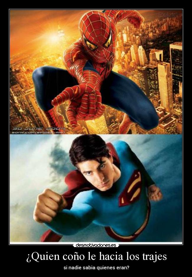 carteles misterios con los trajes desmotivaciones