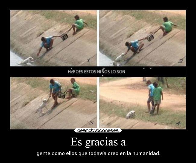 Es gracias a -