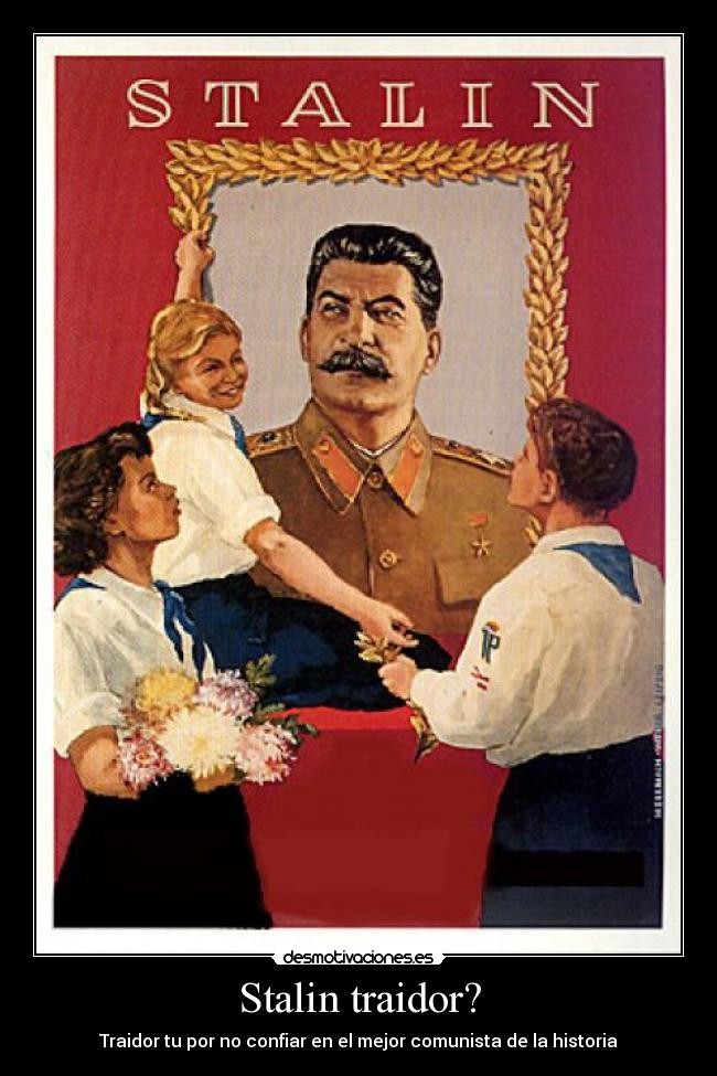 carteles kaf stalin desmotivaciones