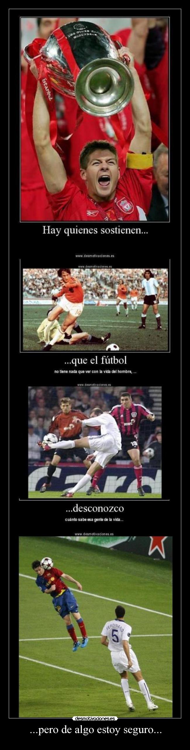 ...pero de algo estoy seguro... - 